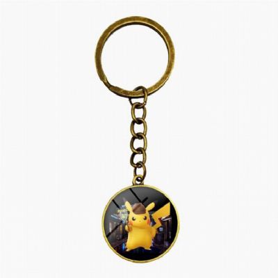 Pokémon Detective Pikachu Alloy keychain pendant