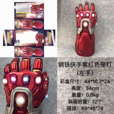 The avengers allianc Iron Man glove Lighted Left h