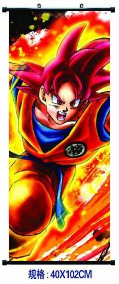 dragon ball anime wallscroll