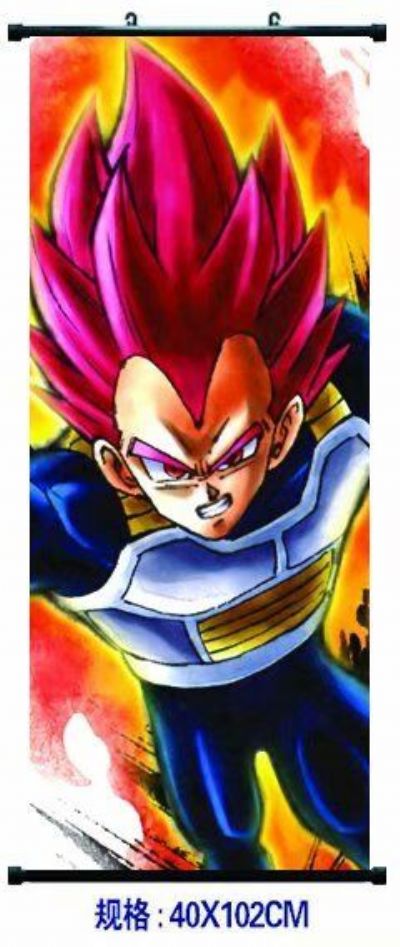 dragon ball anime wallscroll