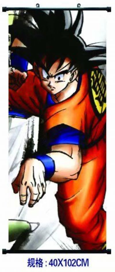 dragon ball anime wallscroll