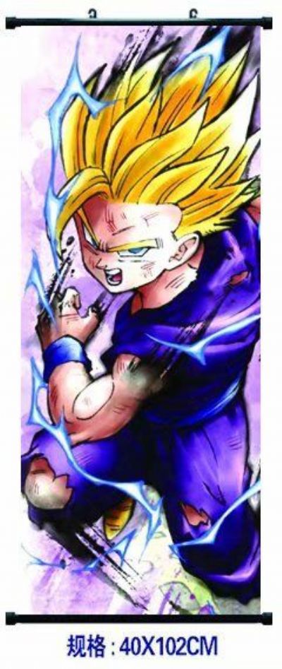 dragon ball anime wallscroll