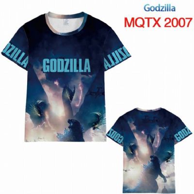 Godzilla Full color printed short sleeve t-shirt 