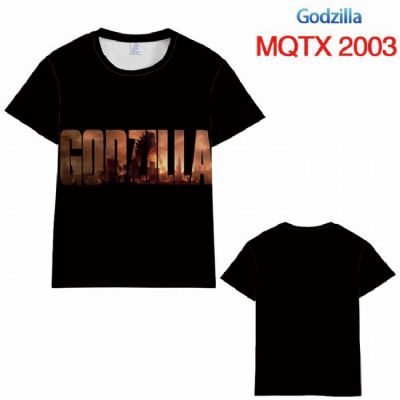 Godzilla Full color printed short sleeve t-shirt 