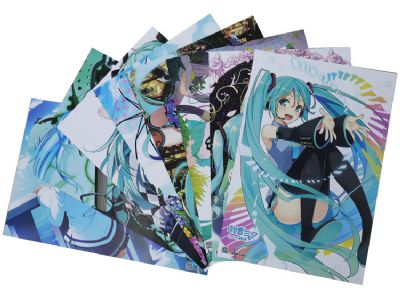 Hatsune Miku anime posters(8pcs a set)