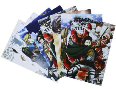 Attack on Titan anime posters(8pcs a set)