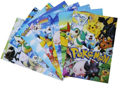 Pokemon anime posters(8pcs a set)