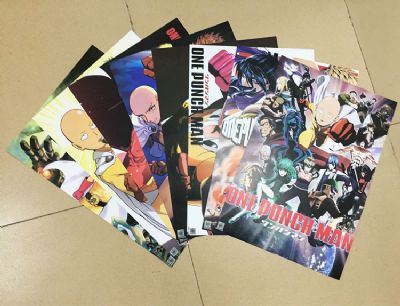 One Punch Man anime posters(8pcs a set)