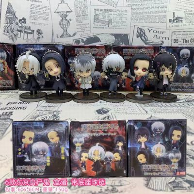 Tokyo Ghoul a set of 6 models Boxed Figure Decorat
