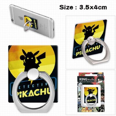 Detective Pikachu Ring holder for mobile phone 3.5