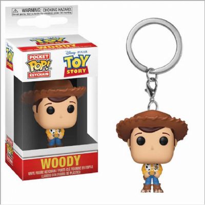 Toy Story Woody POP Boxed Figure Keychain pendant 