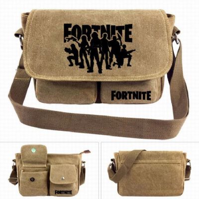 Fortnite Canvas Shoulder Satchel Bag Handbag