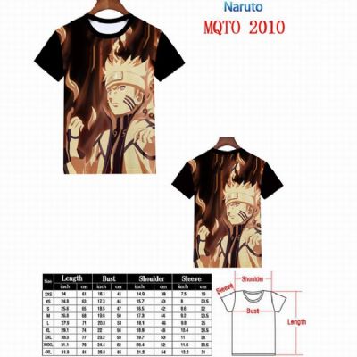 Naruto Full color printed short sleeve t-shirt