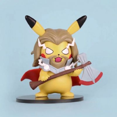 Pokemon Pikachu Cosplay Boxed Figure Decoration 12