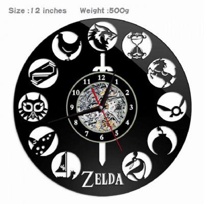 The Legend of Zelda Creative painting wall clocks 