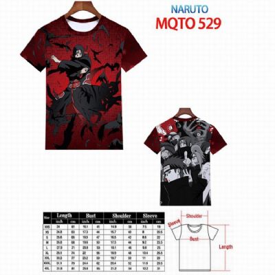 Naruto Full color printed short sleeve t-shirt