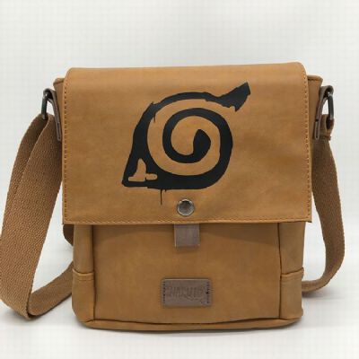 Naruto Anime PU leather Shoulder bag shoulder bag 