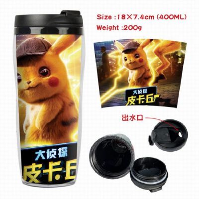 Detective Pikachu Starbucks Leakproof Insulation c