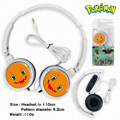 Pokemon Headset Head-mounted Earphone Headphone 11