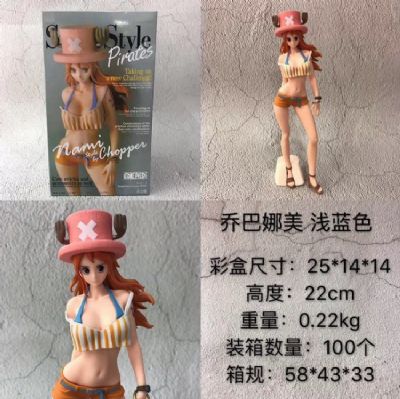 One Piece Chopper Nami sexy girl series Boxed Figu