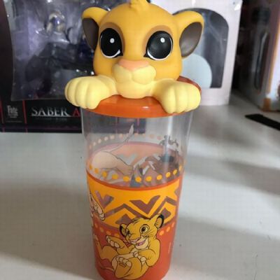 The Lion King Simba PP Q Meng Cup Cover Cup Boxed 
