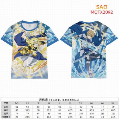 Sword Art Online Full color short sleeve t-shirt 