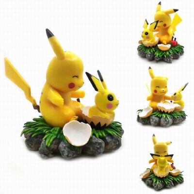 Pokemon Pikachu Broken shell Boxed Figure Decorati