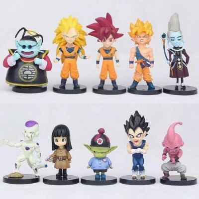 Dragon Ball a set of ten Bagged Figure Decoration