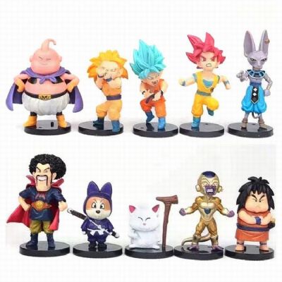 Dragon Ball a set of ten Bagged Figure Decoration 