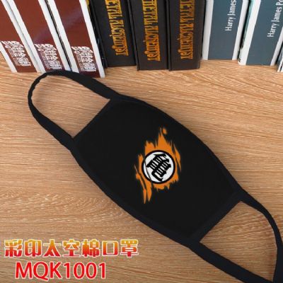 Dragon Ball Color printing Space cotton Mask 