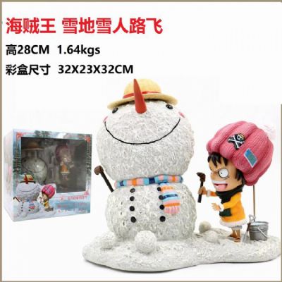 One Piece Luffy Boxed Figure Decoration Model