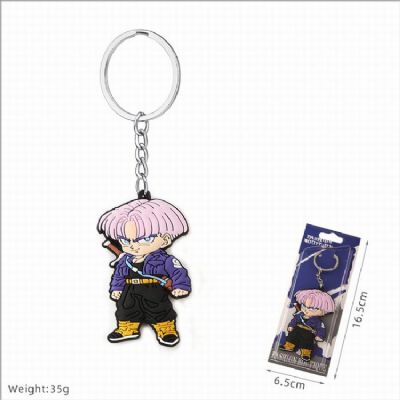 Dragon Ball Double-sided soft rubber Keychain pend