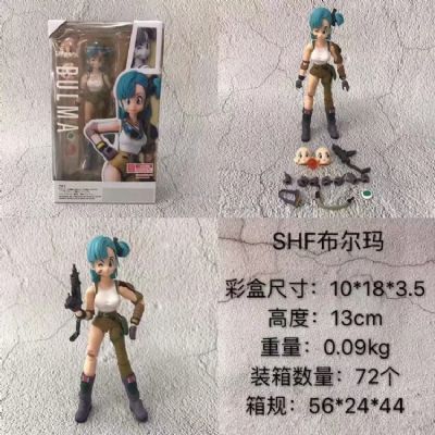 SHF Bulma Sexy beautiful girl Movable face dol Box