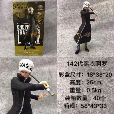 One Piece Black robes Boxed Figure Decoration Mode