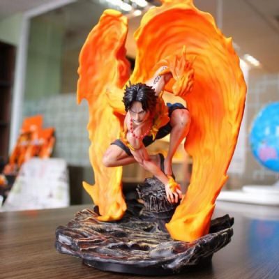 One Piece Ace Rebirth from the fire Boxed Figure D