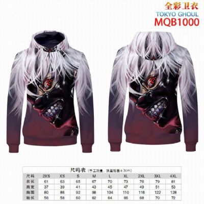 Tokyo Ghoul Full Color Long sleeve Patch pocket Sw