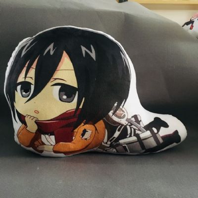 Attack on Titan Mikasa Plush toy cushion shaped pi