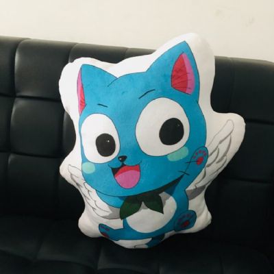 Fairy Tail Happy Plush toy cushion shaped pillow d