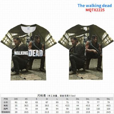The Walking Dead Full color short sleeve t-shirt