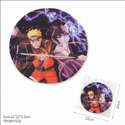 Naruto Round Non-slip Mouse pad 22CM