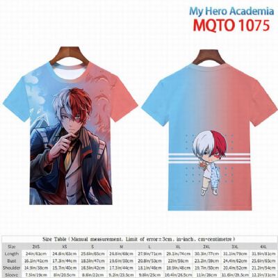 My Hero Academia full color short sleeve t-shirt 