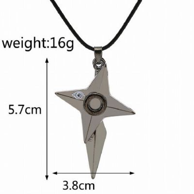 Naruto shuriken necklace pendant price for 12pcs