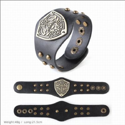 The Legend of Zelda leather bracelet