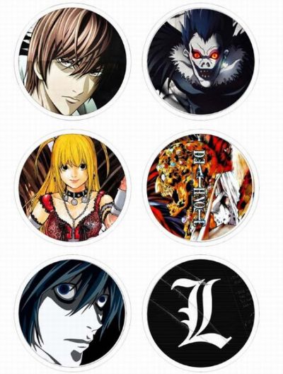 Death Note Anime brooch