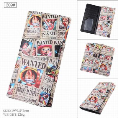 One Piece wallet purse 