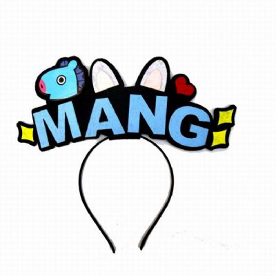 BTS Around the Korean star MANG Headband