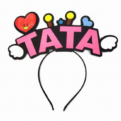 BTS Around the Korean star TATA Headband