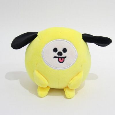 BTS BT21 Puppy round plush toy 