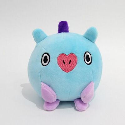 BTS BT21 Hippo round plush toy doll 