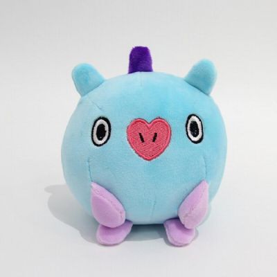 BTS BT21 Hippo round plush toy doll